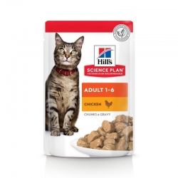 HILL'S SP FELINE ADULT Chicken saszetka 85g